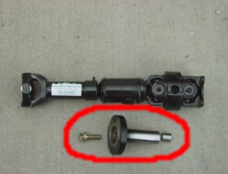 transfer case sye yoke drive shaft