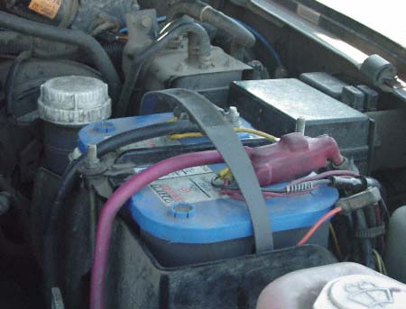 optima agm battery blue top