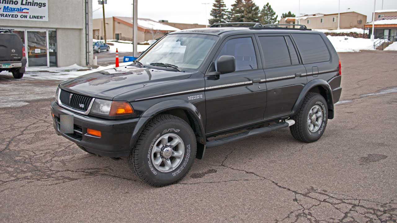 1997 montero sport solid axle swap