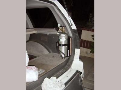 montero sport co2 tank