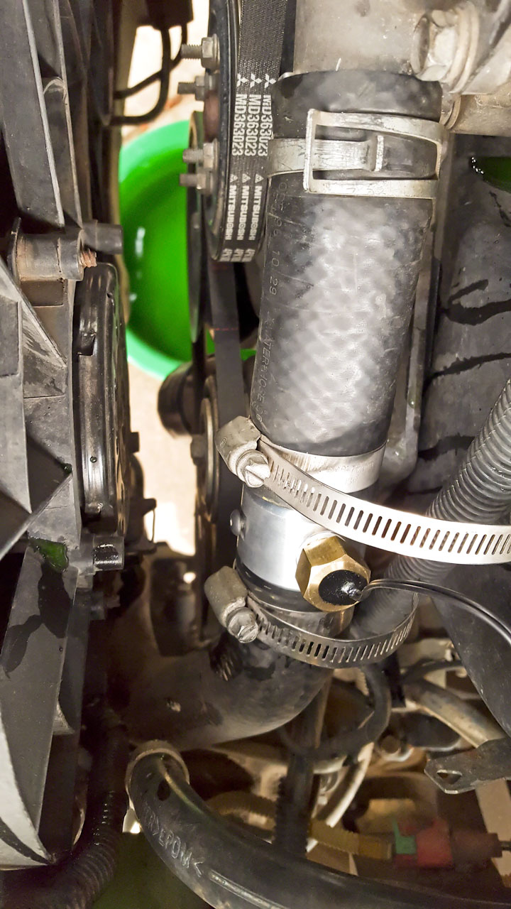 Montero Sport Gen 1 Contour Fan Engine Clearance