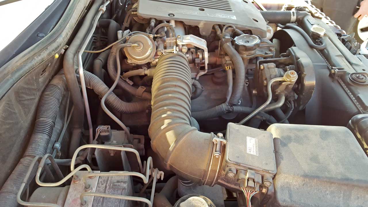 1999 Mitsubishi Montero Sport Limited 3.5L Engine Bay Right Side