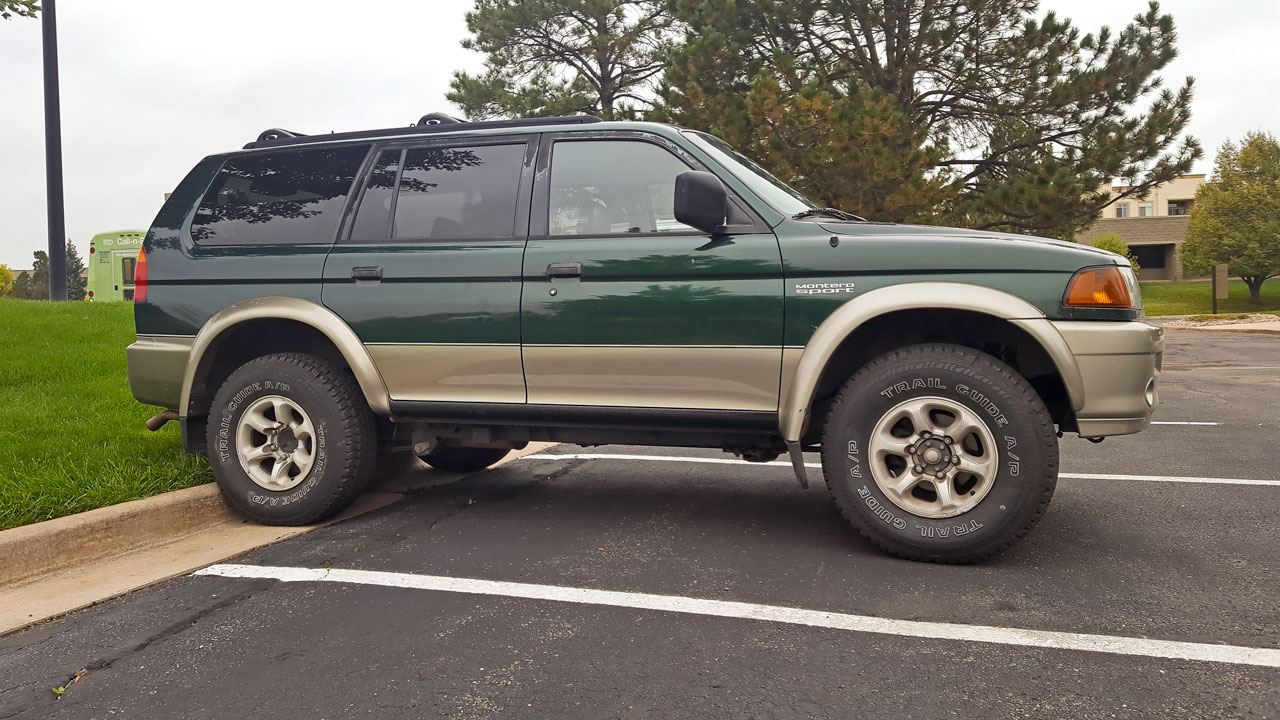 01 Montero Sport 4wd. Body lift & suspension lift info... Forum