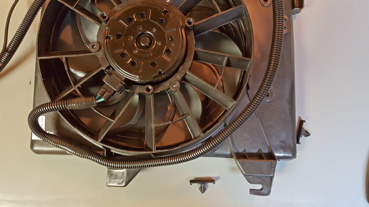 Ford Contour Electric Fan Install